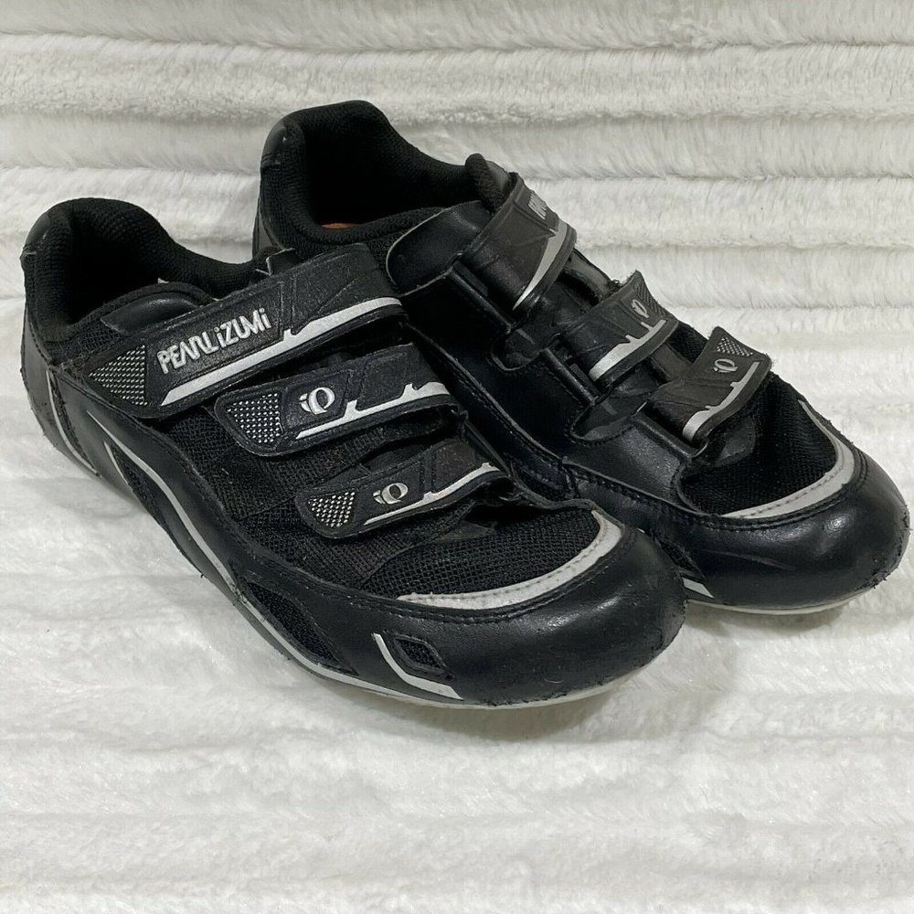 Pearl‎ Izumi I-Beam Vagabond R3 5073 Men's Cycling Shoes Size 8 Black Silver